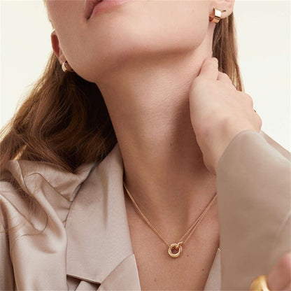 Elvi Gold Chain Necklace