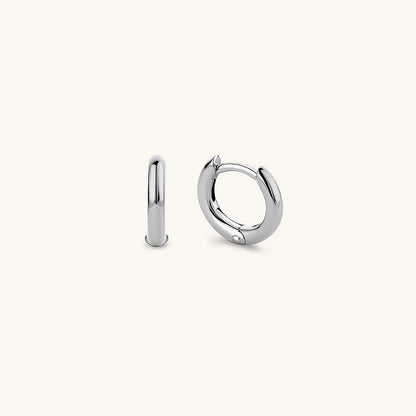 Abigail Two Tone Hoop Earring