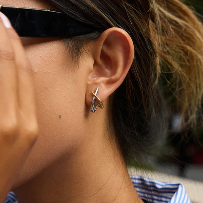 Ayla Huggies Earrings