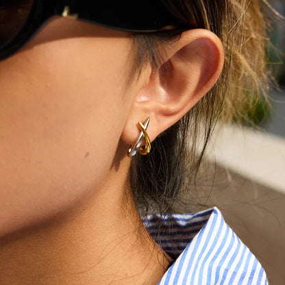 Ayla Huggies Earrings