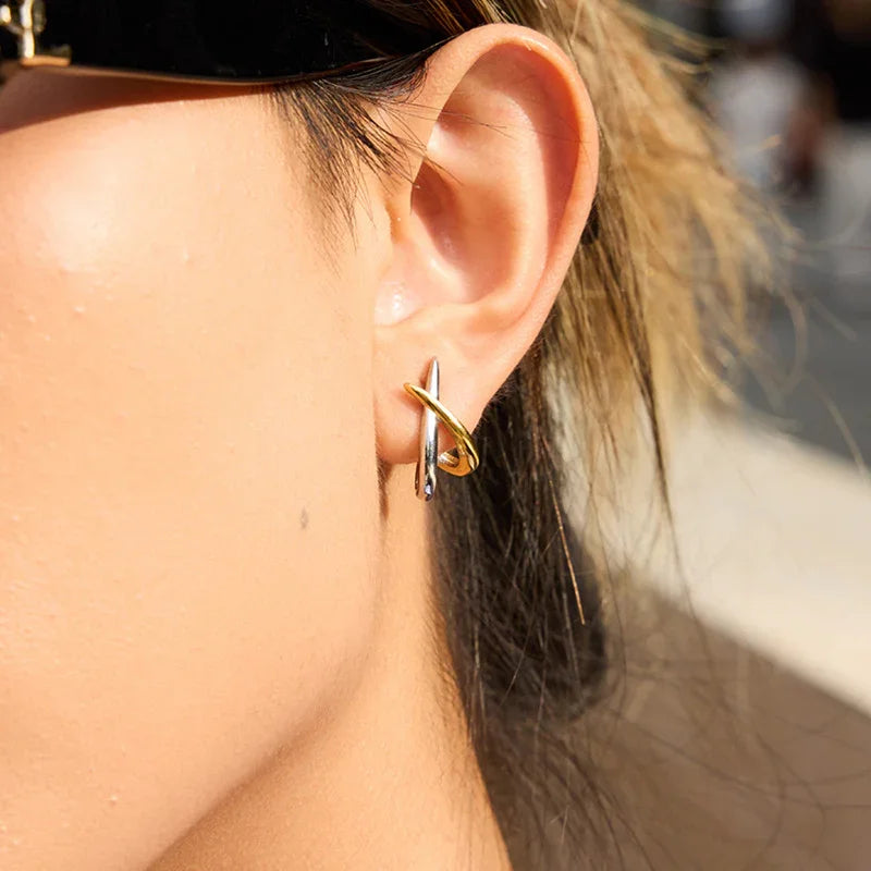 Ayla Huggies Earrings