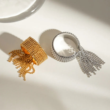 Deborah Gold Tassel Ring