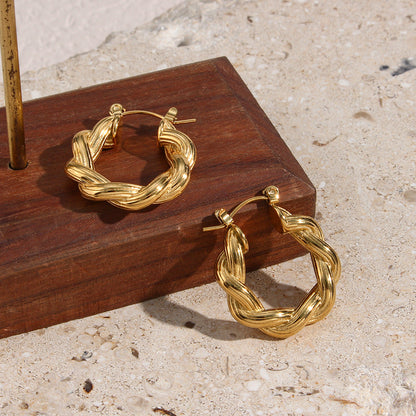 Lynn Hoop Earrings