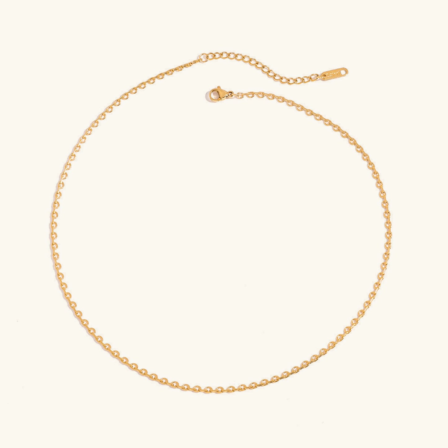 Elizabeth Gold Chain Necklace