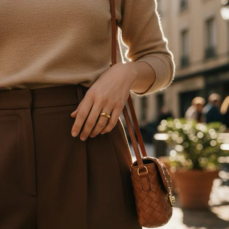 Jasmine Gold Wave Ring