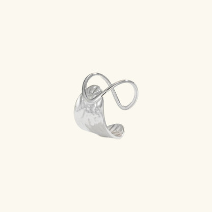 Olive Ring with Curved Band