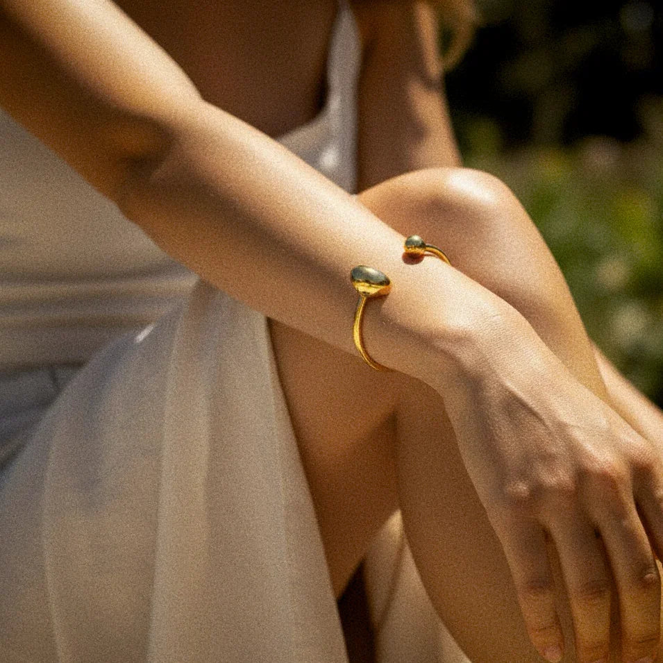 Rosalie Gold Cuff Bracelet