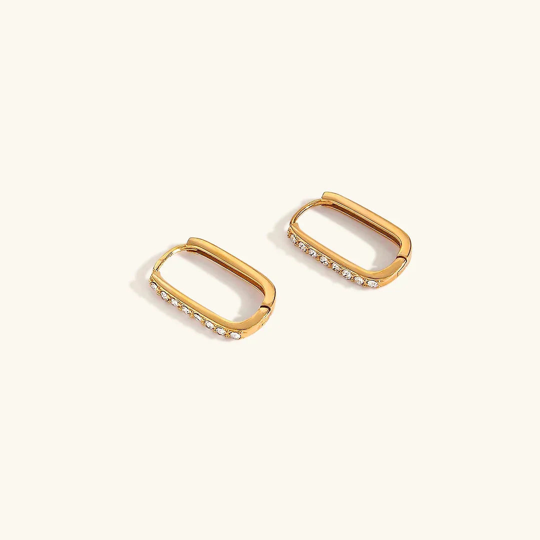 Ellie Gold Hoop Earrings