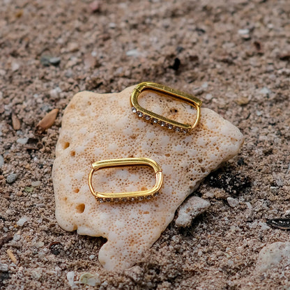 Ellie Gold Hoop Earrings