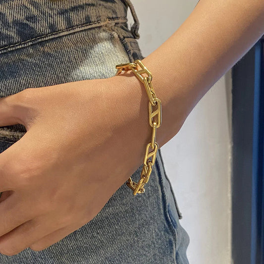 Katalina Gold Chain Bracelet