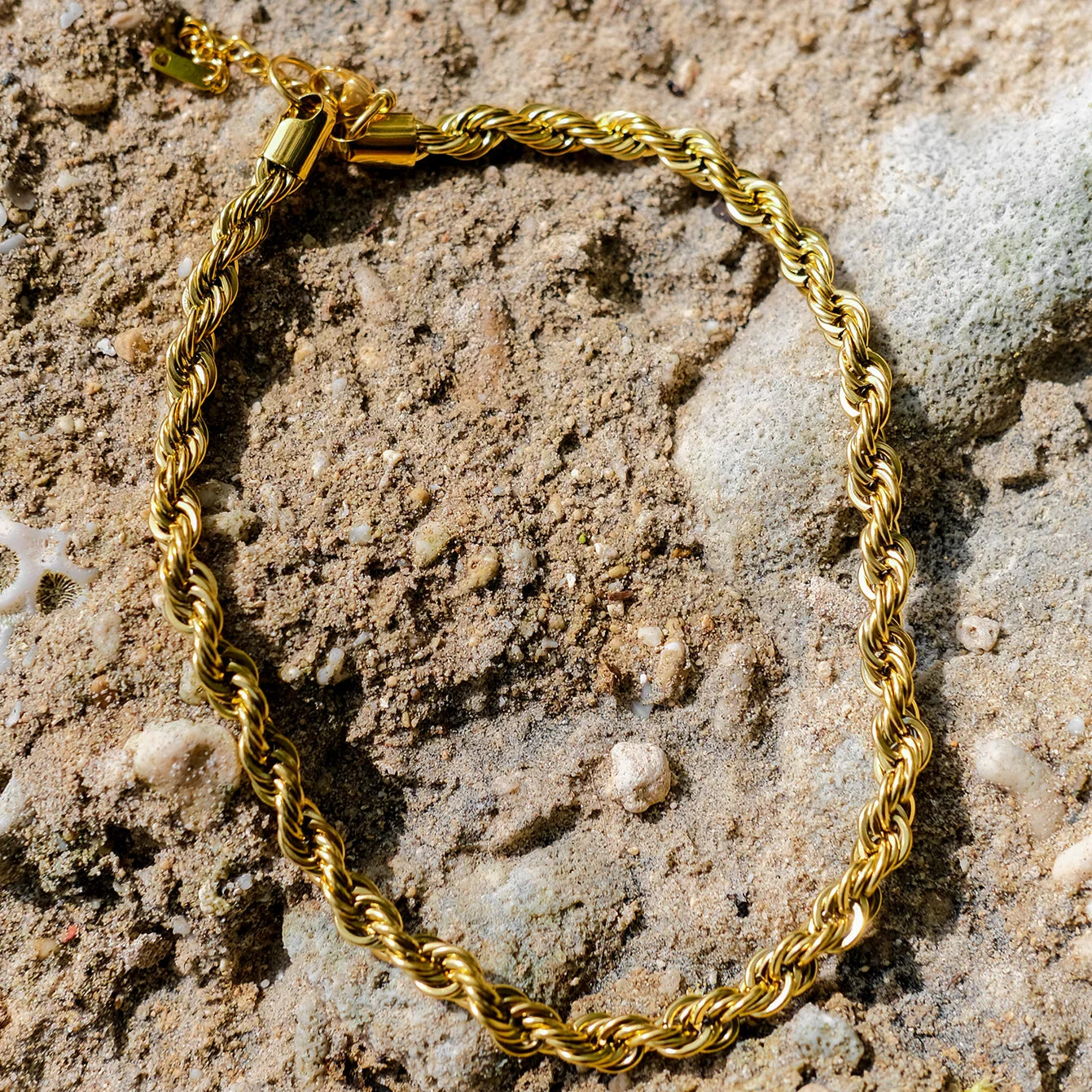 Abby Golden Twist Necklace