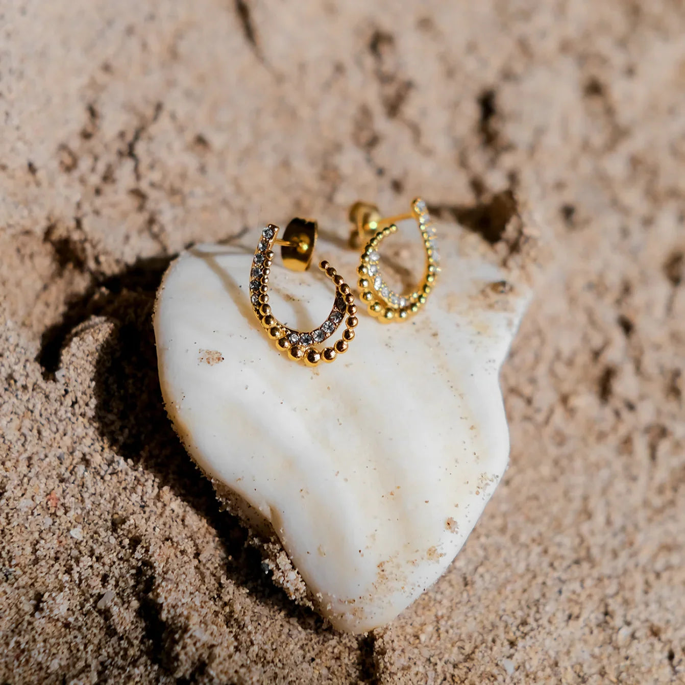 Edith Gold Earrings
