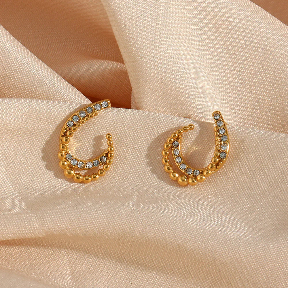 Edith Gold Earrings