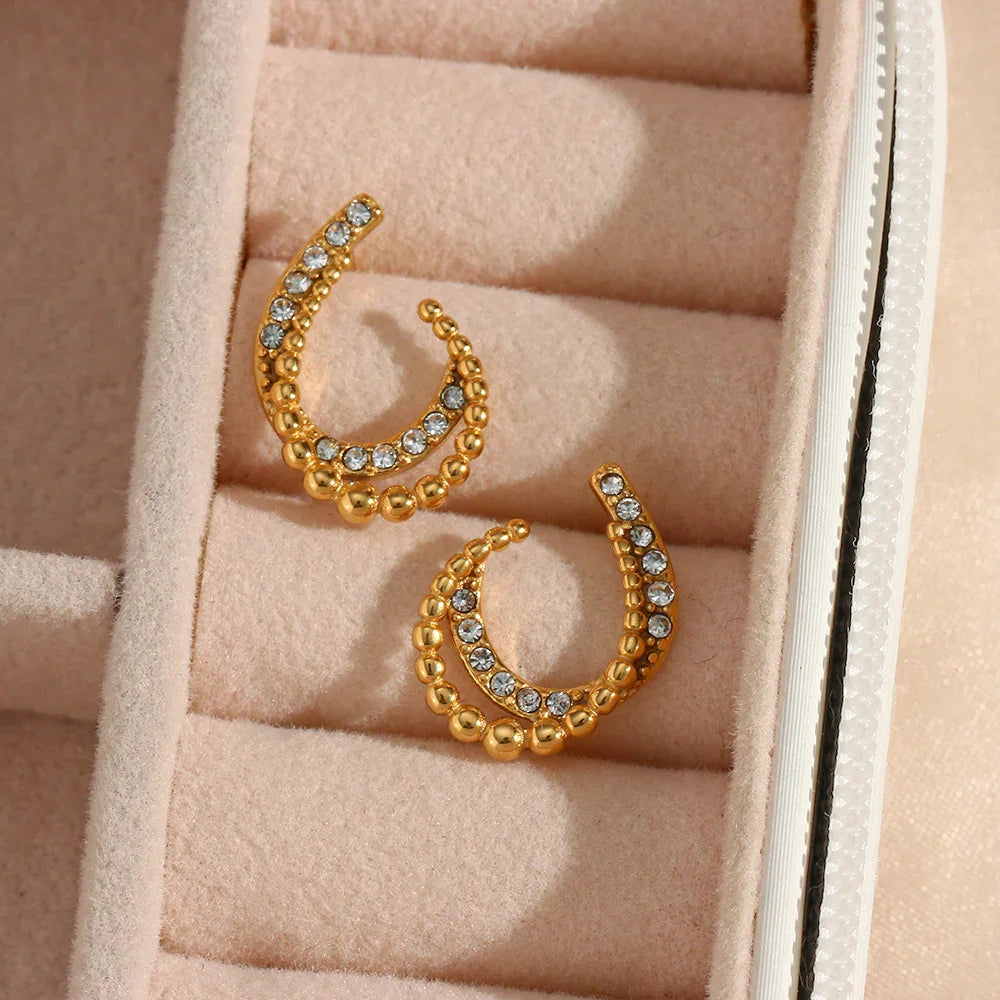 Edith Gold Earrings