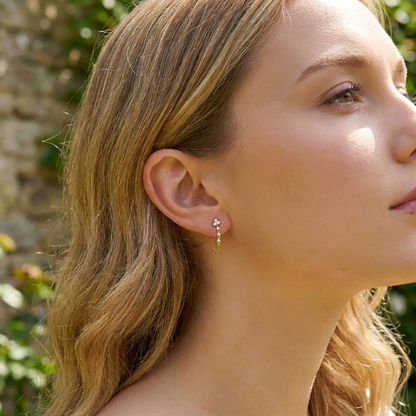 Nyla Diamond Stud Earrings