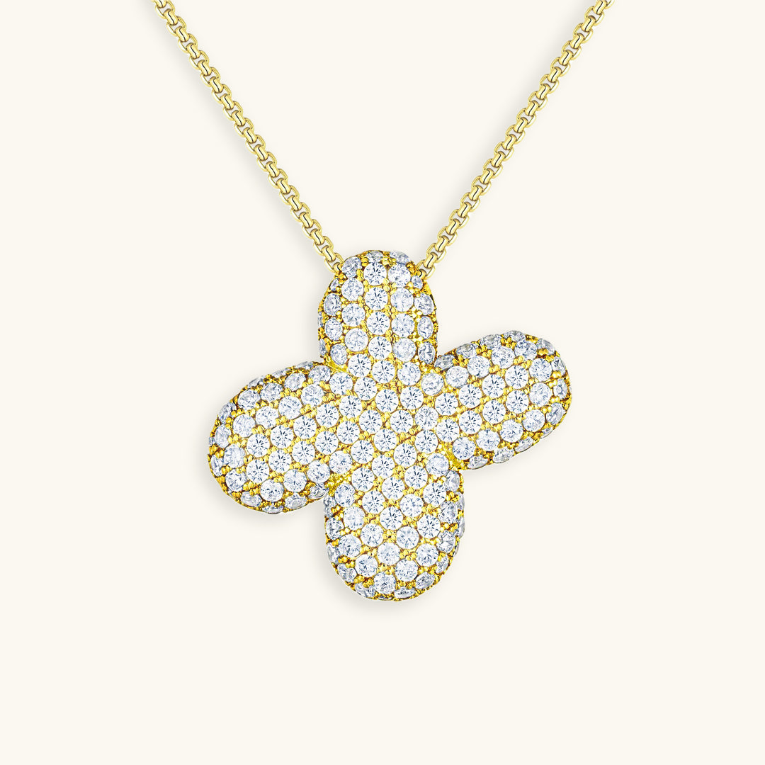Personalized 18k Gold Initial Necklace with Diamond Simulant – Customizable Hypoallergenic Jewelry for Women 19