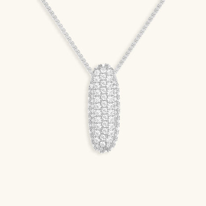 Personalized 18k Gold Initial Necklace with Diamond Simulant – Customizable Hypoallergenic Jewelry for Women 26