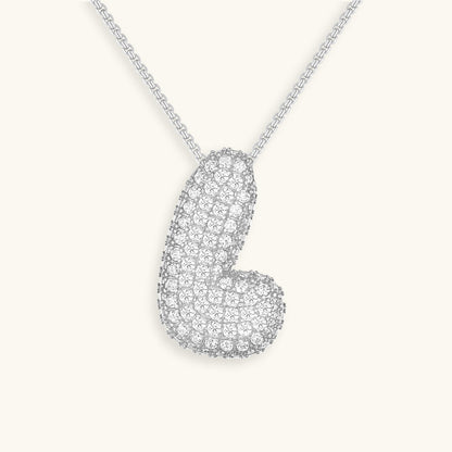Personalized 18k Gold Initial Necklace with Diamond Simulant – Customizable Hypoallergenic Jewelry for Women 29