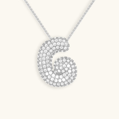 Personalized 18k Gold Initial Necklace with Diamond Simulant – Customizable Hypoallergenic Jewelry for Women 31