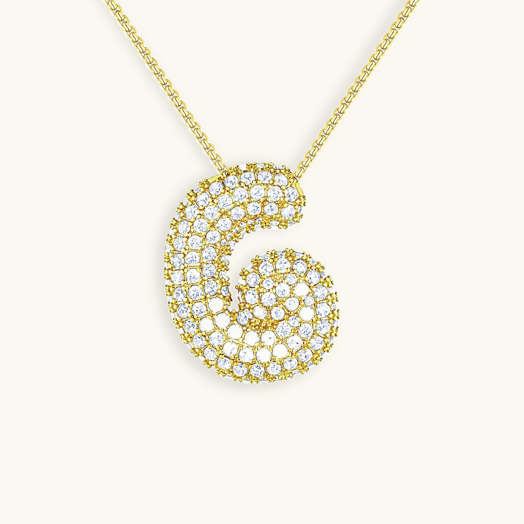 Personalized 18k Gold Initial Necklace with Diamond Simulant – Customizable Hypoallergenic Jewelry for Women 53