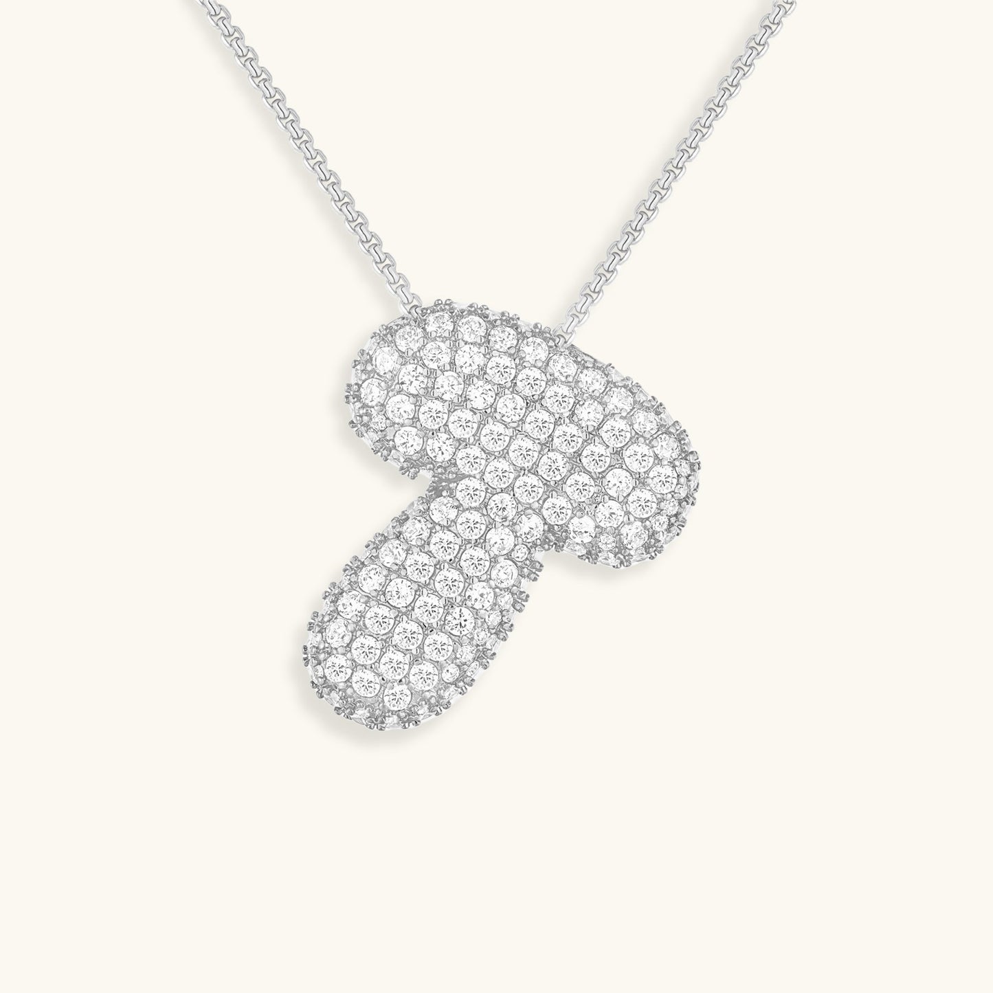 Personalized 18k Gold Initial Necklace with Diamond Simulant – Customizable Hypoallergenic Jewelry for Women 55