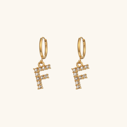 Emily Initial Letter Earrings