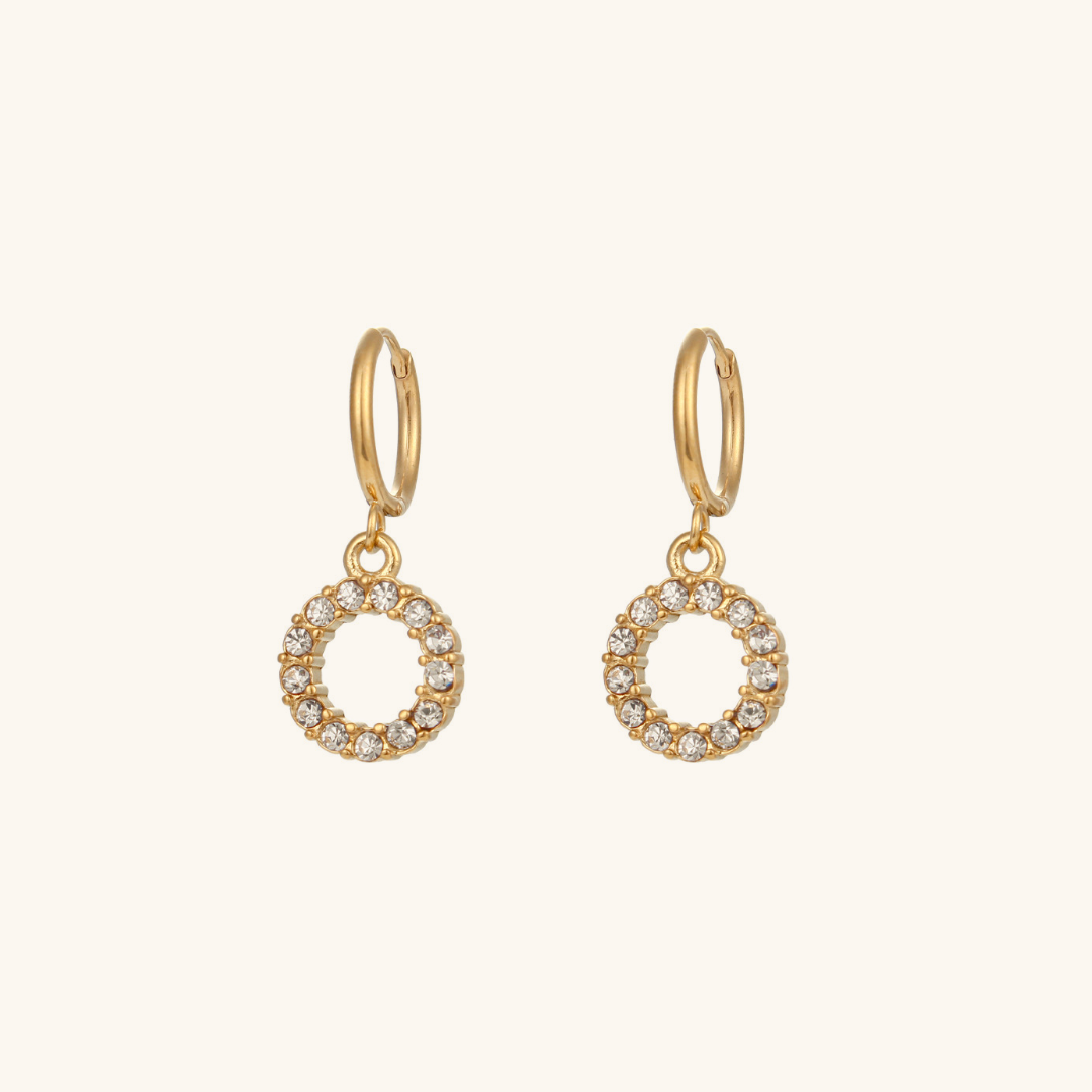 Emily Initial Letter Earrings