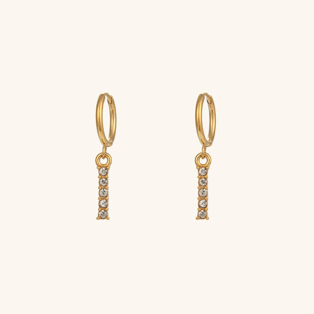 Emily Initial Letter Earrings