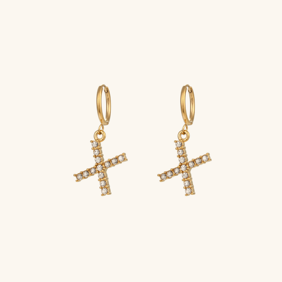 Emily Initial Letter Earrings
