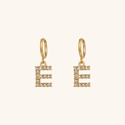 Emily Initial Letter Earrings
