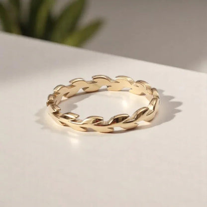 Julianna Golden Vine Ring