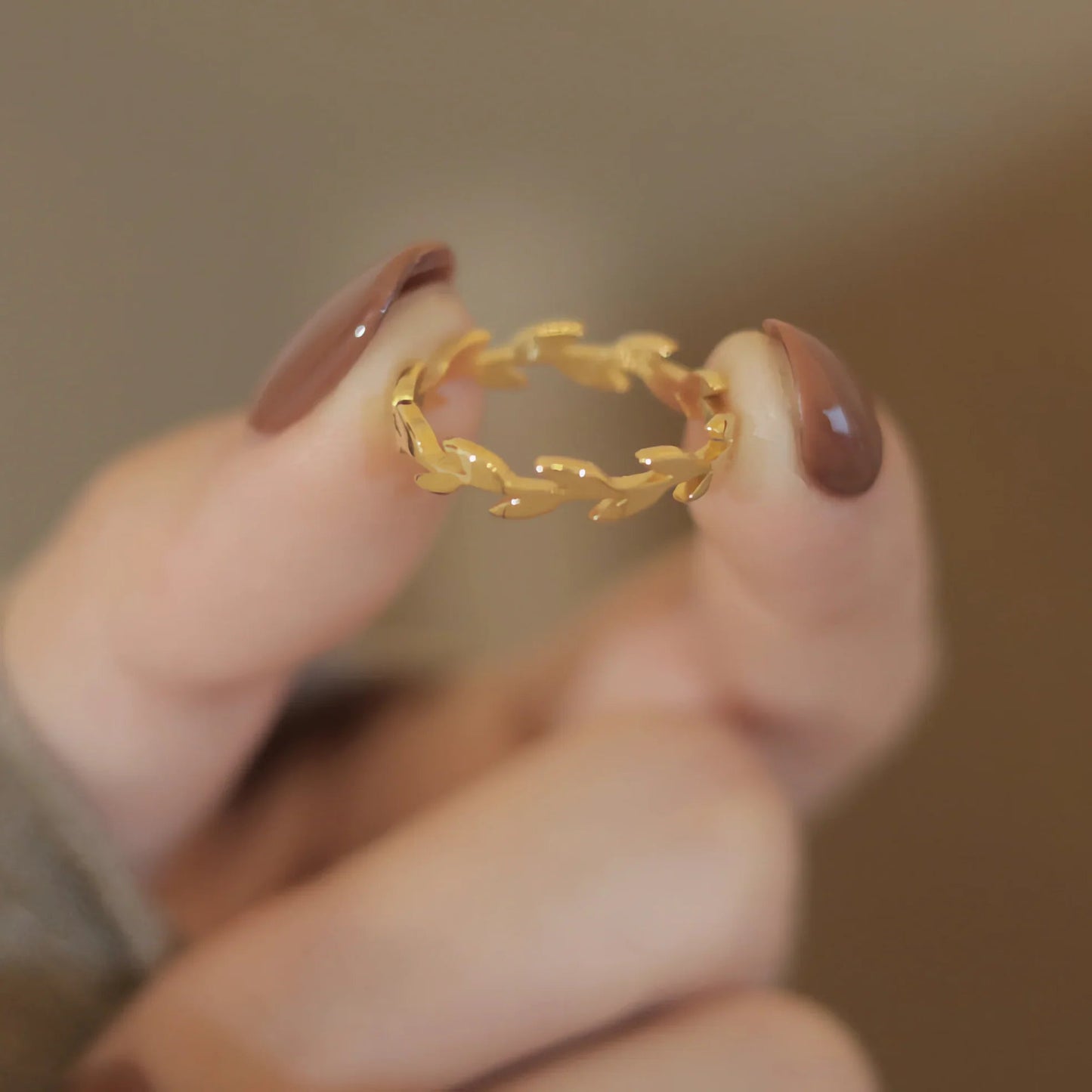 Julianna Golden Vine Ring