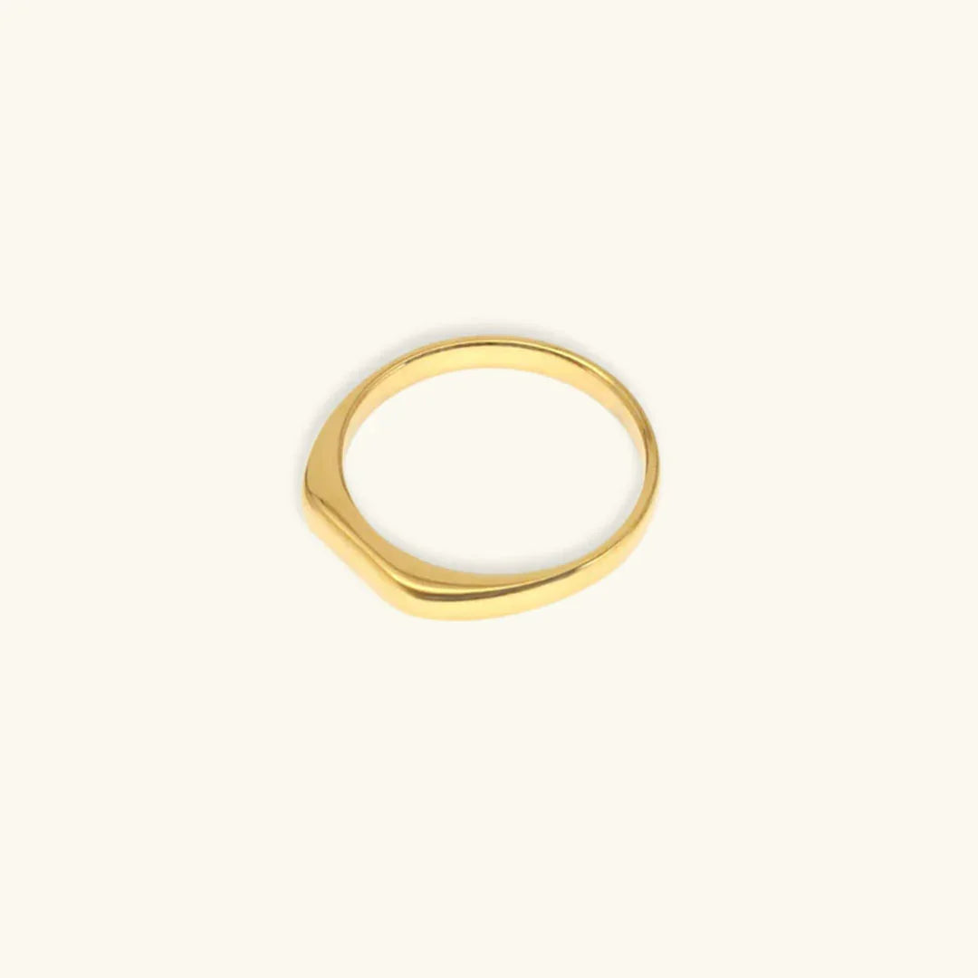 Ember Geometric Gold Ring