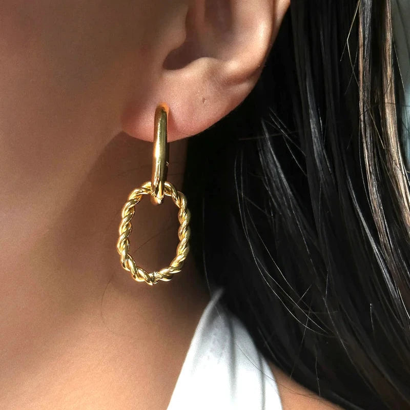 Cassie Gold Earrings