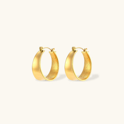 Naya Gold Hoop Earrings