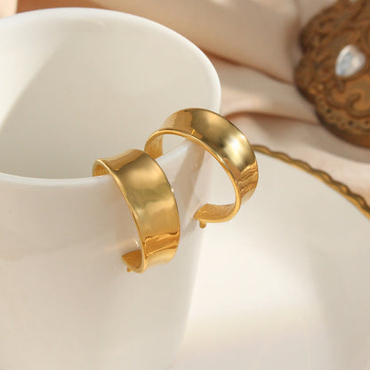 Naya Gold Hoop Earrings