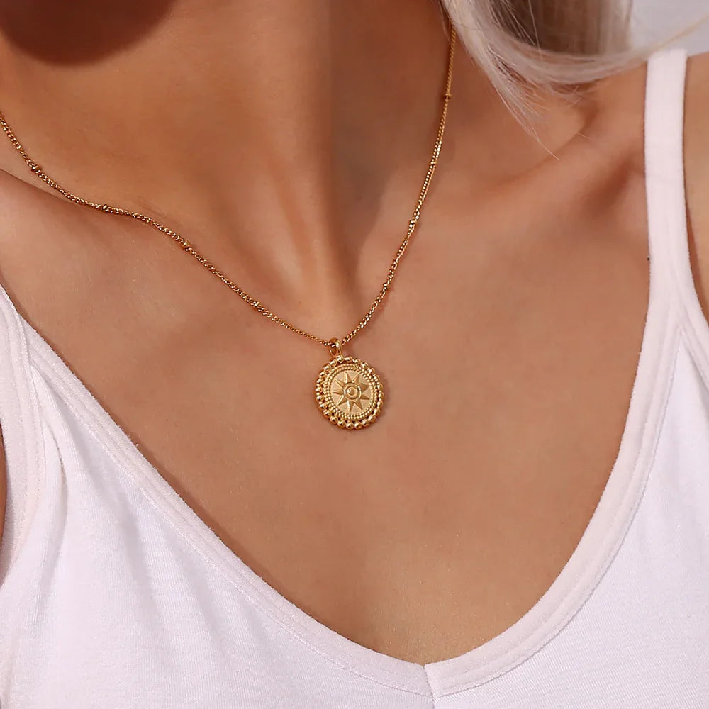 Solaire Gold Pendant