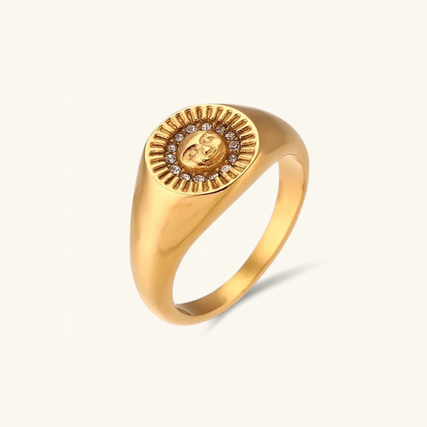 Lilian Sunface Ring