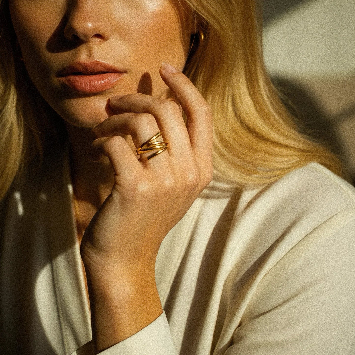 Laurel Gold Ring