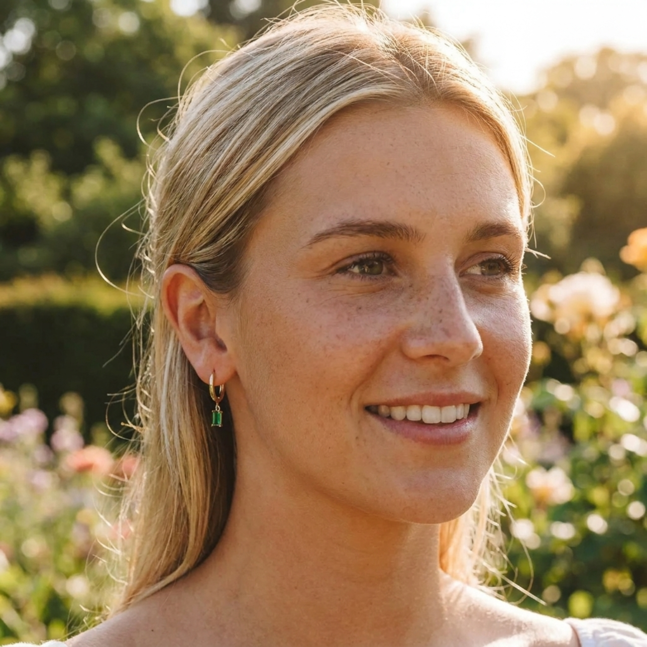 Stella Green Earrings
