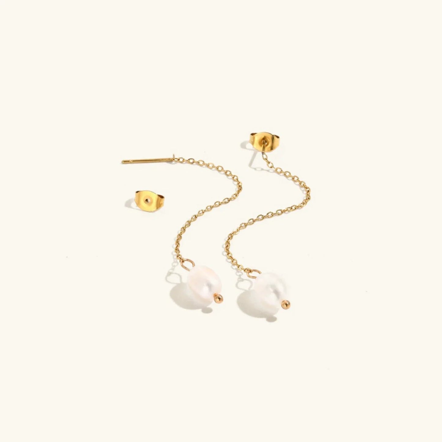 Amanda Pearl Tassel Earrings