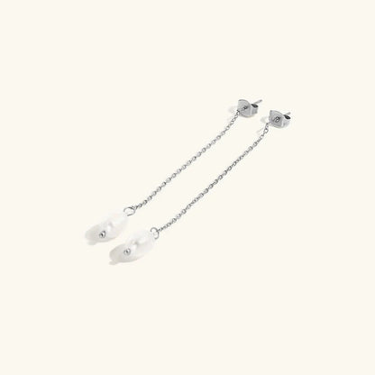 Amanda Pearl Tassel Earrings