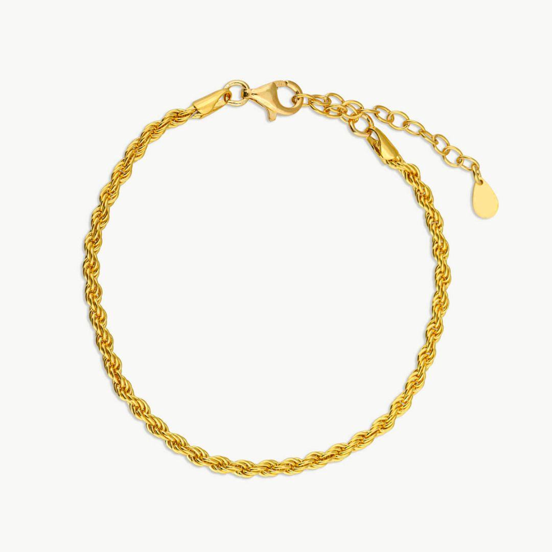 Mia Gold Rope Bracelet