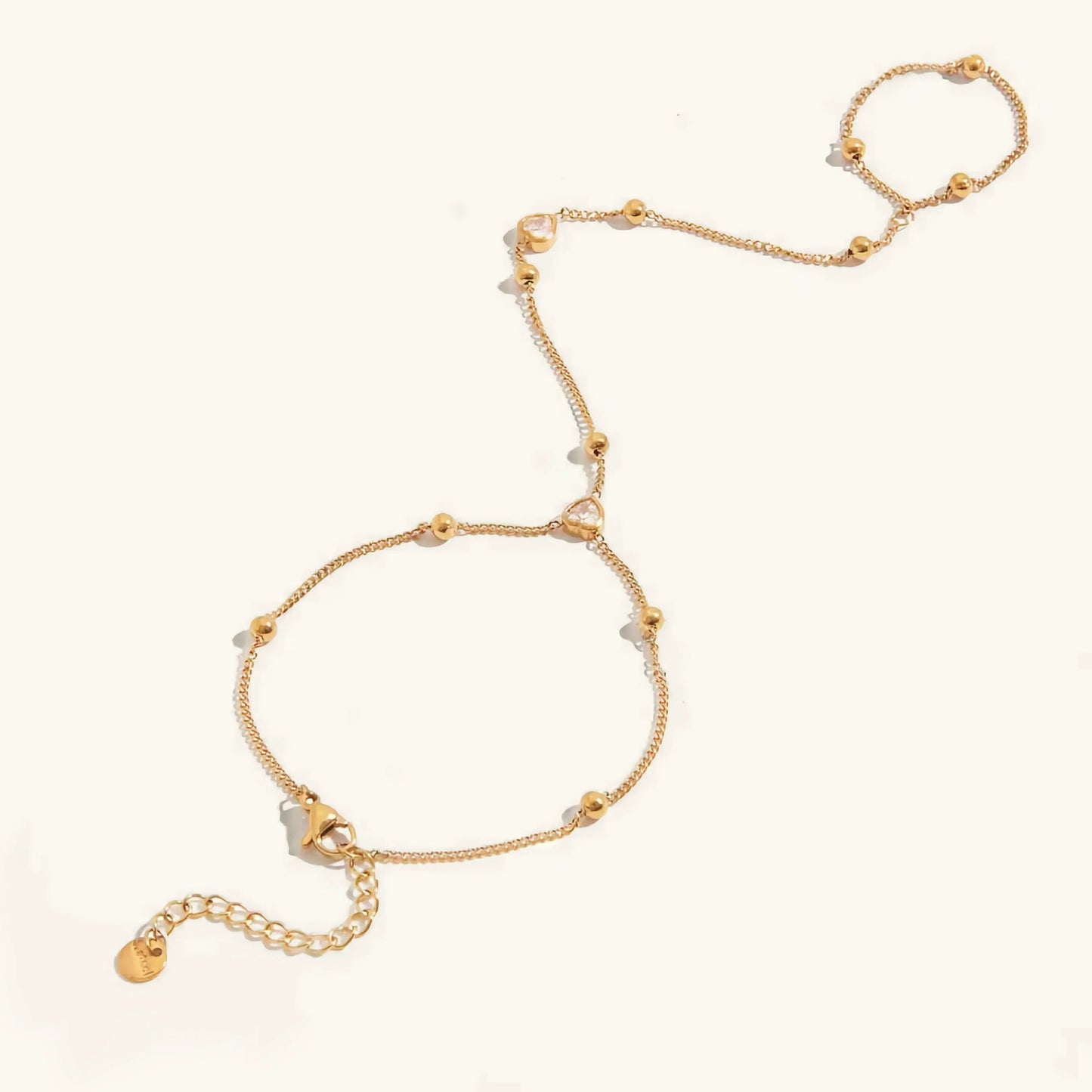 Cecelia Gold Hand Chain