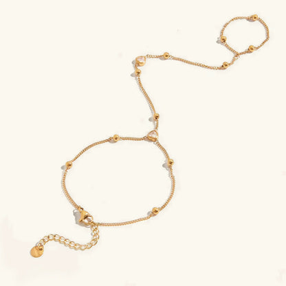 Cecelia Gold Hand Chain