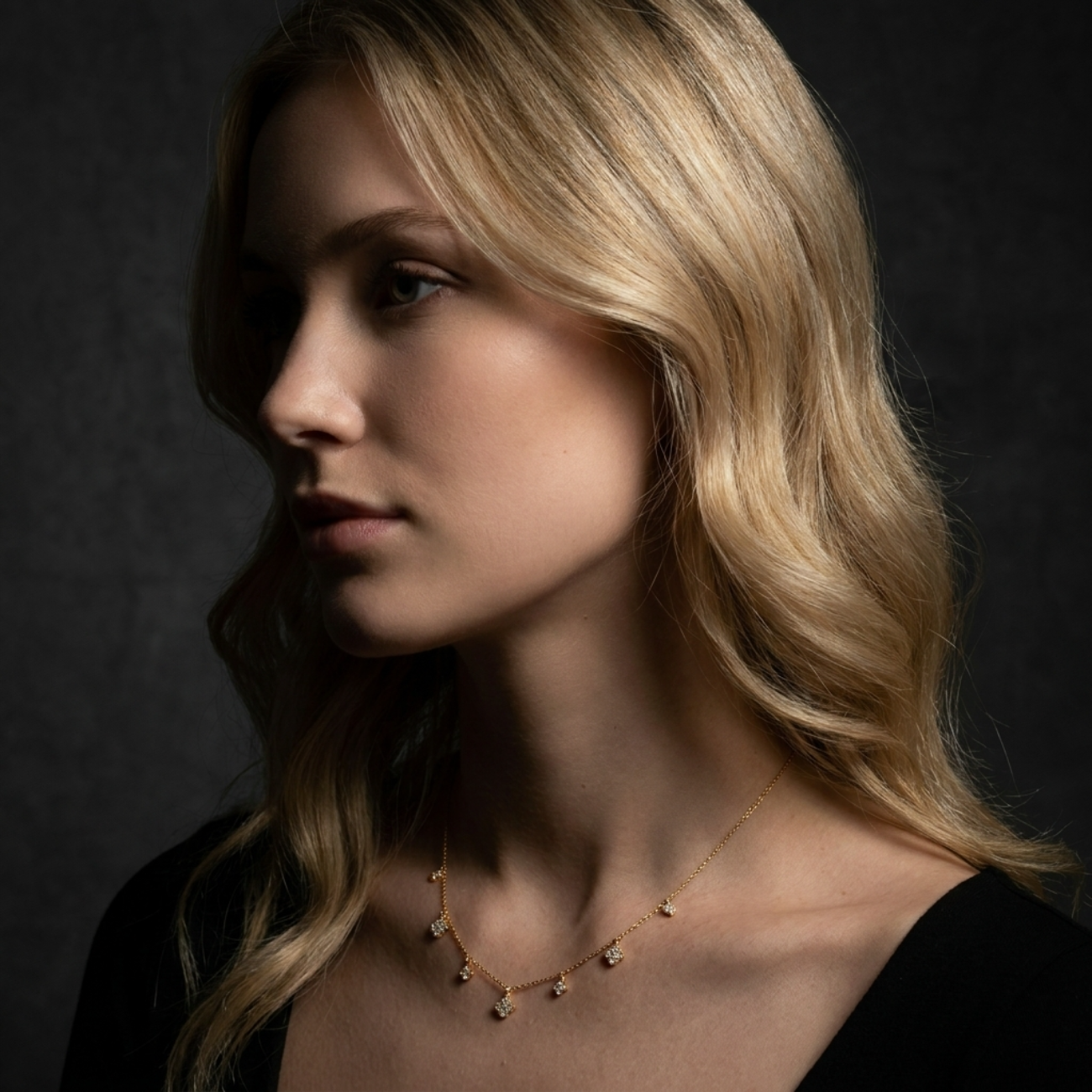 Zafina Glimmer Charm Necklace