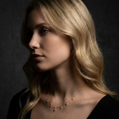 Zafina Glimmer Charm Necklace