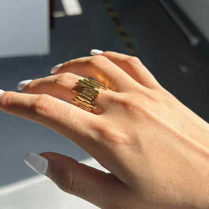 Mabel Abstract Ring