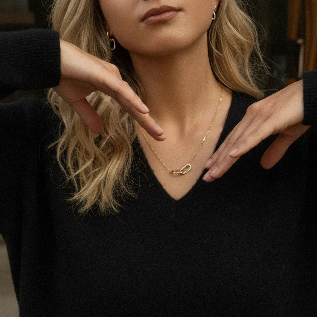 Jade Diamond Pendant Necklace