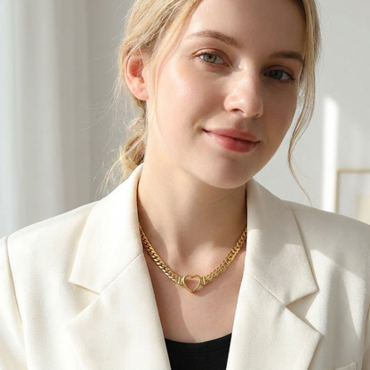 Adele Heart Choker